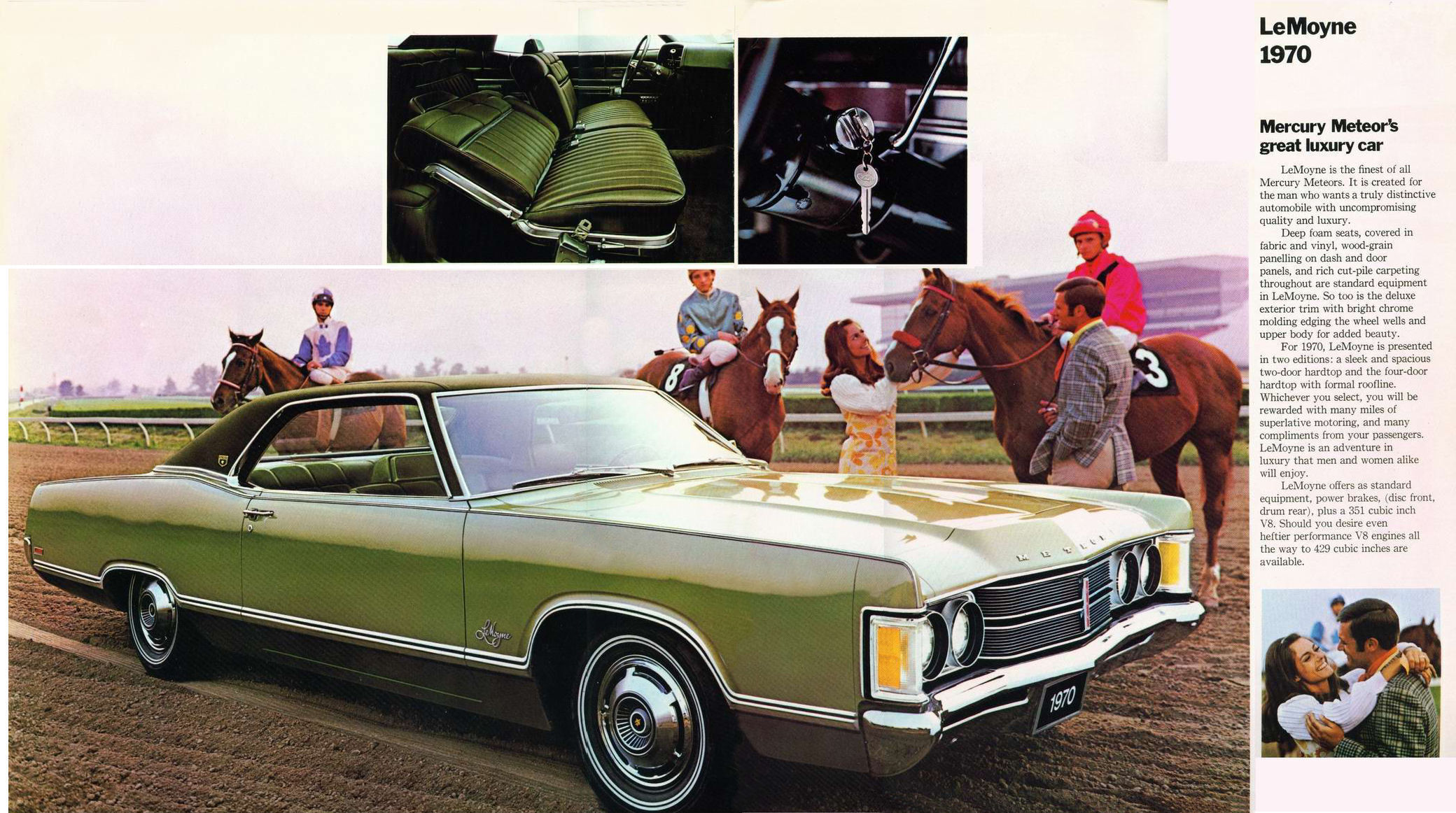 1970 Ford Mercury Meteor Brochure Canada